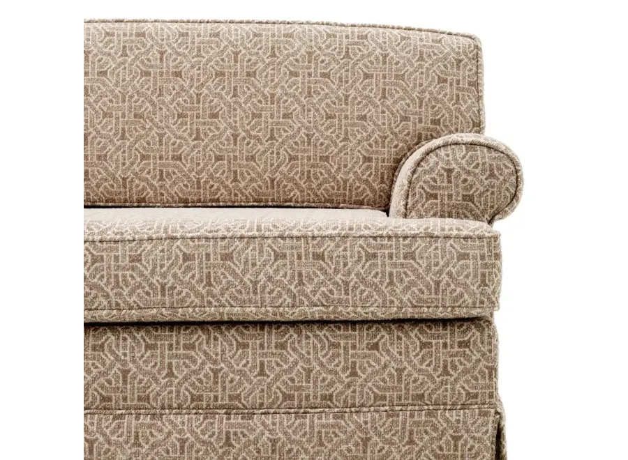 Canapé 'Madison' - Jacquard beige