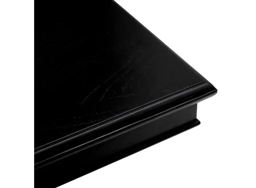 Table Center Library - Black Veneer