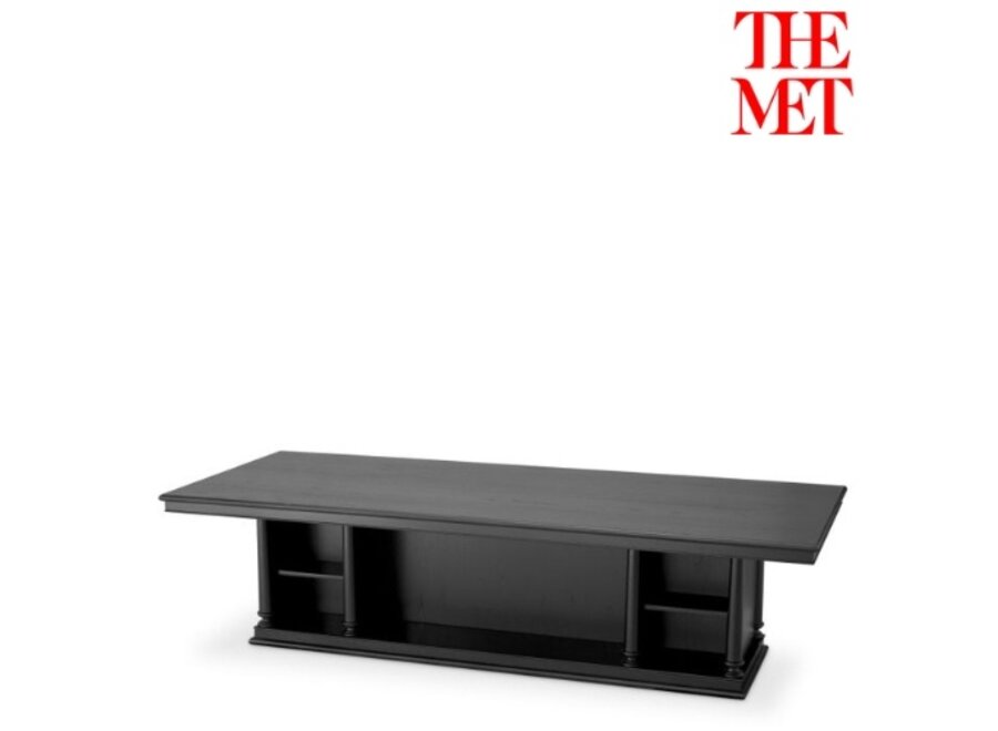 Tabelle Center Library - Black Veneer