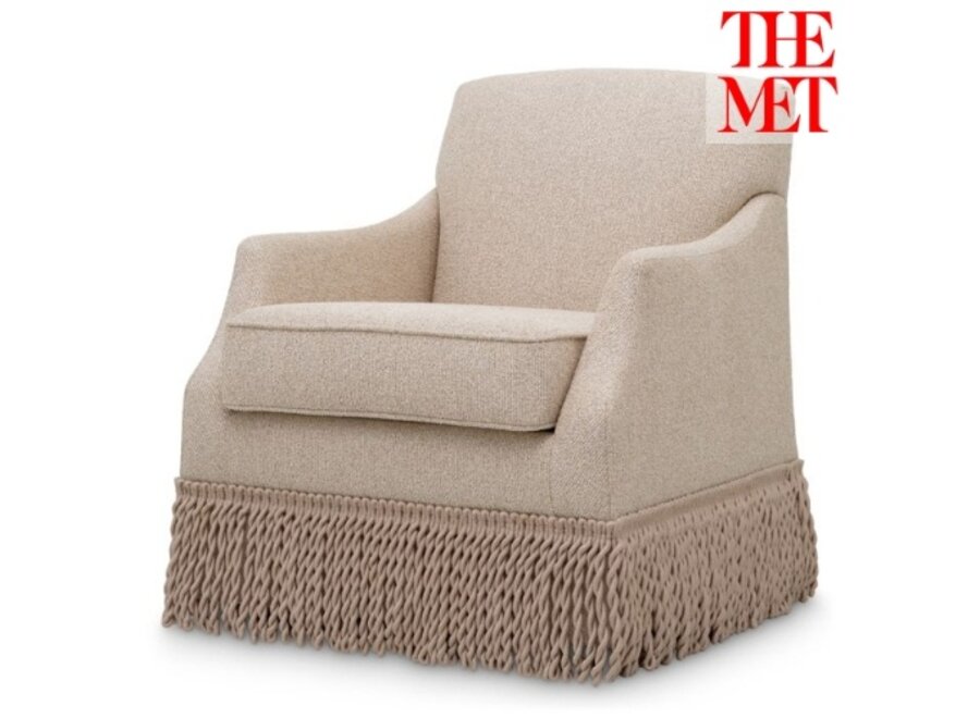 Fauteuil pivotant Madison - Palmer beige