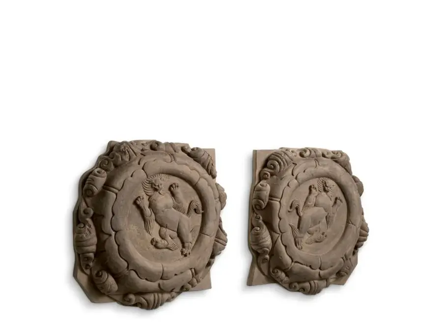 Wandobject 'Liao' - set of 2
