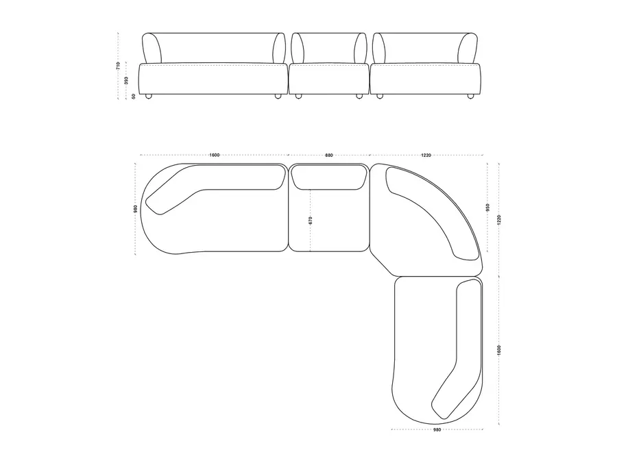 Sofa 'Gabin'