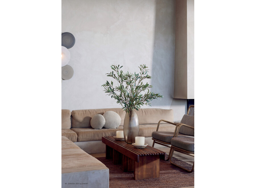 Branches Artificielles Olive lot de 2