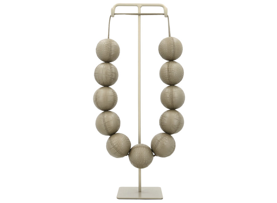 Objet décoratif Carla - Taupe - L