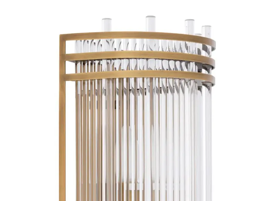 Lampe murale 'Gulf' -  L - Brass