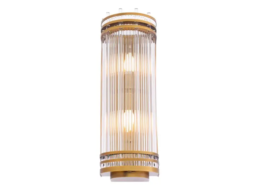 Wandlampe 'Gulf' -  L - Brass