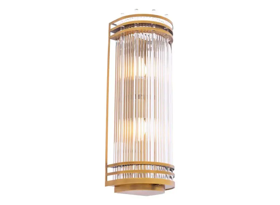 Wandlamp 'Gulf' -  L - Brass
