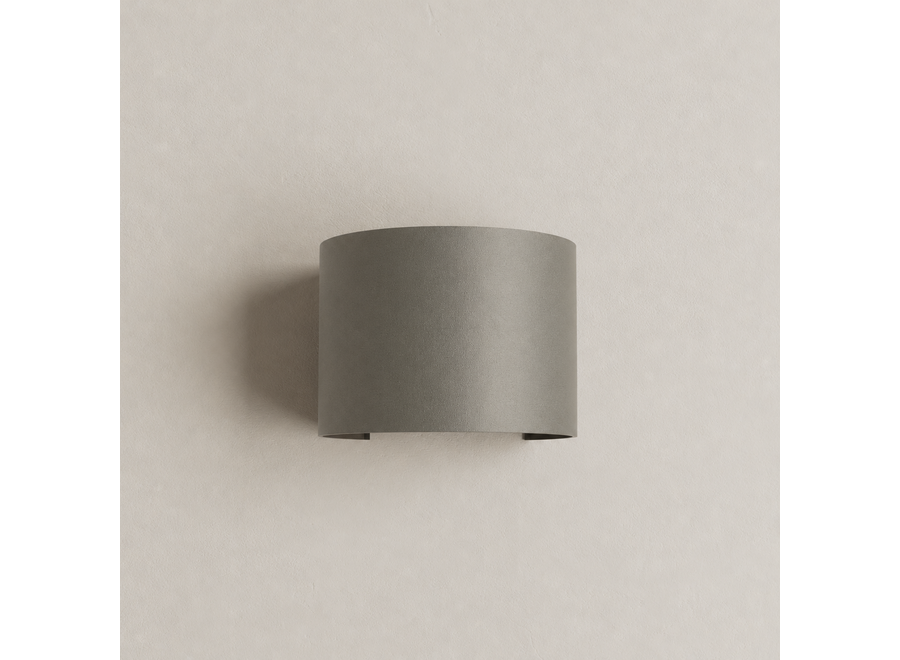 Wandlamp 'Bari' Round - Quartz