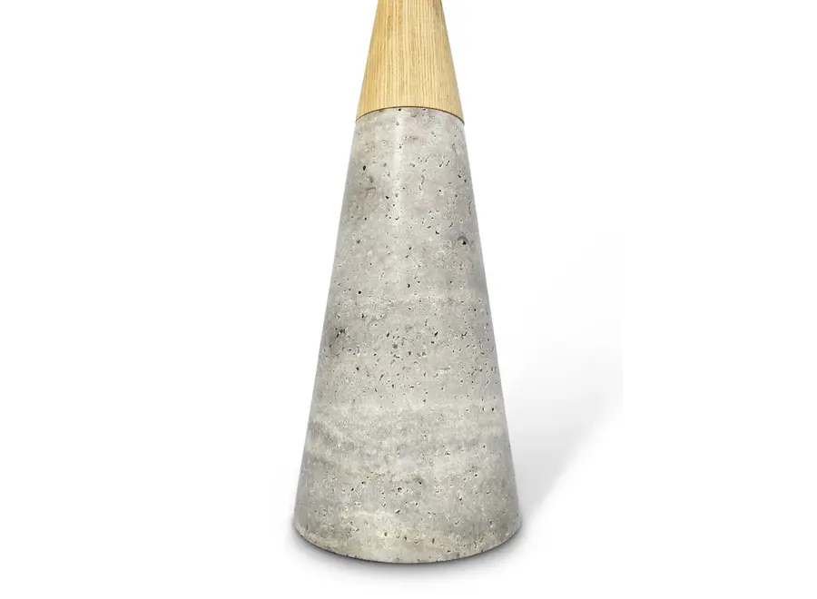 Table d'appoint Mizu - Silver Travertine