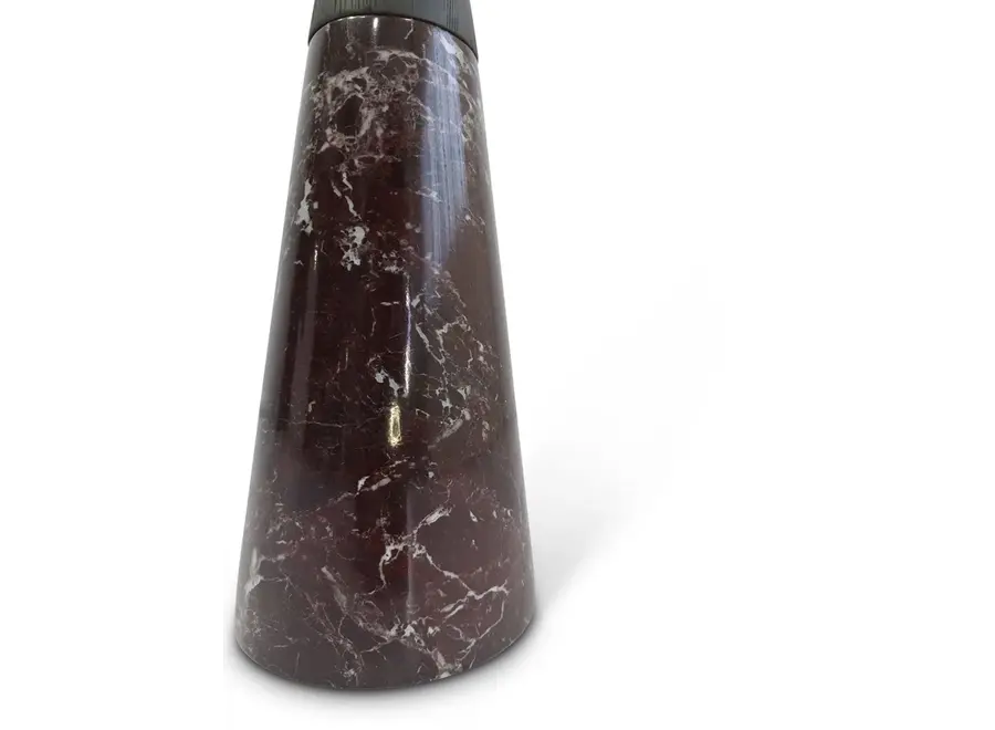 Side Table Mizu - Burgandy Marble
