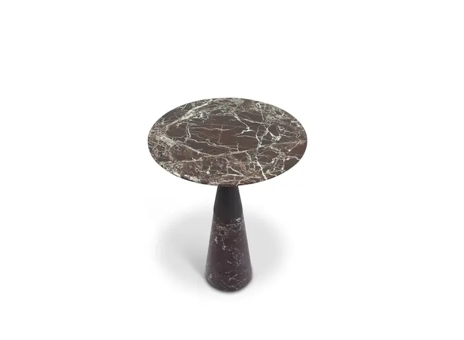 Bijzettafel Mizu - Burgandy Marble