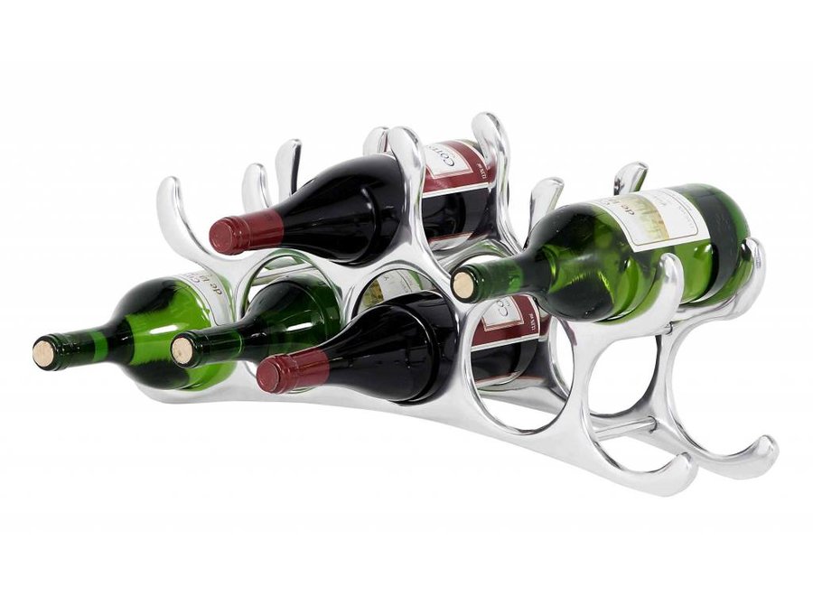 Designer wine rack 'Alboran M' for 9 bottles