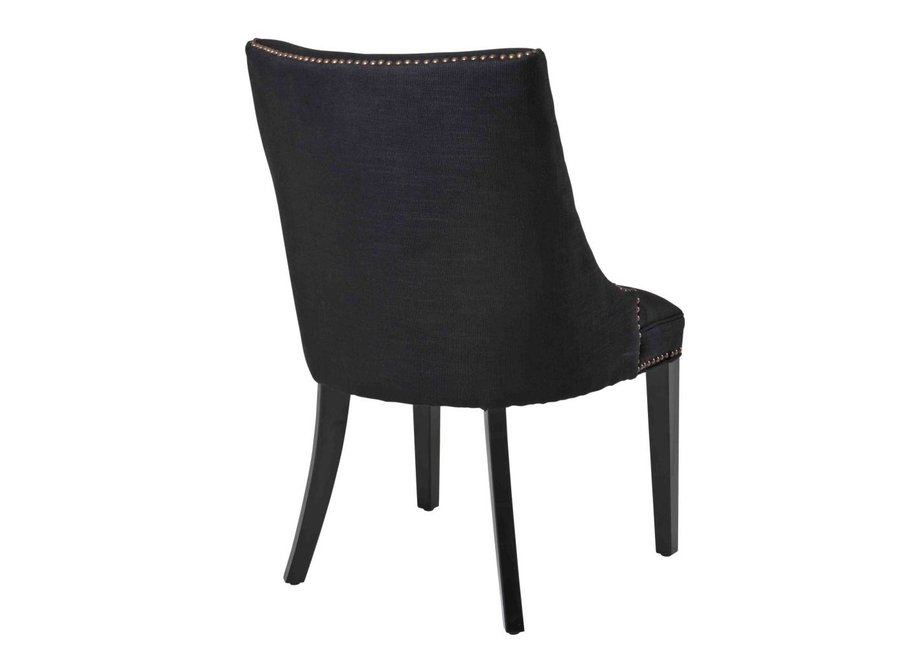 Chaise de salle à manger 'Bermuda'  - Black