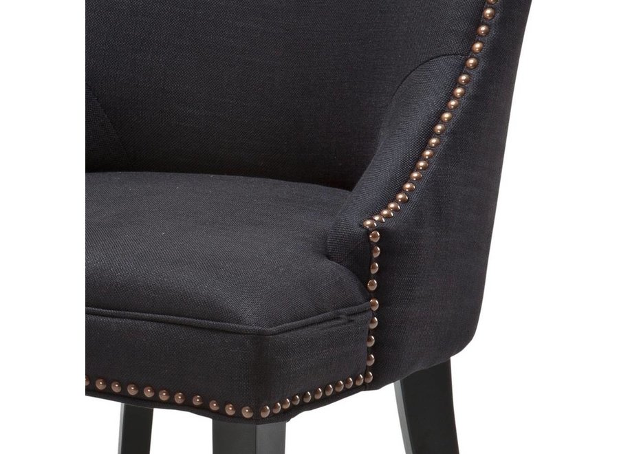 Dining room chair 'Bermuda'  - Black