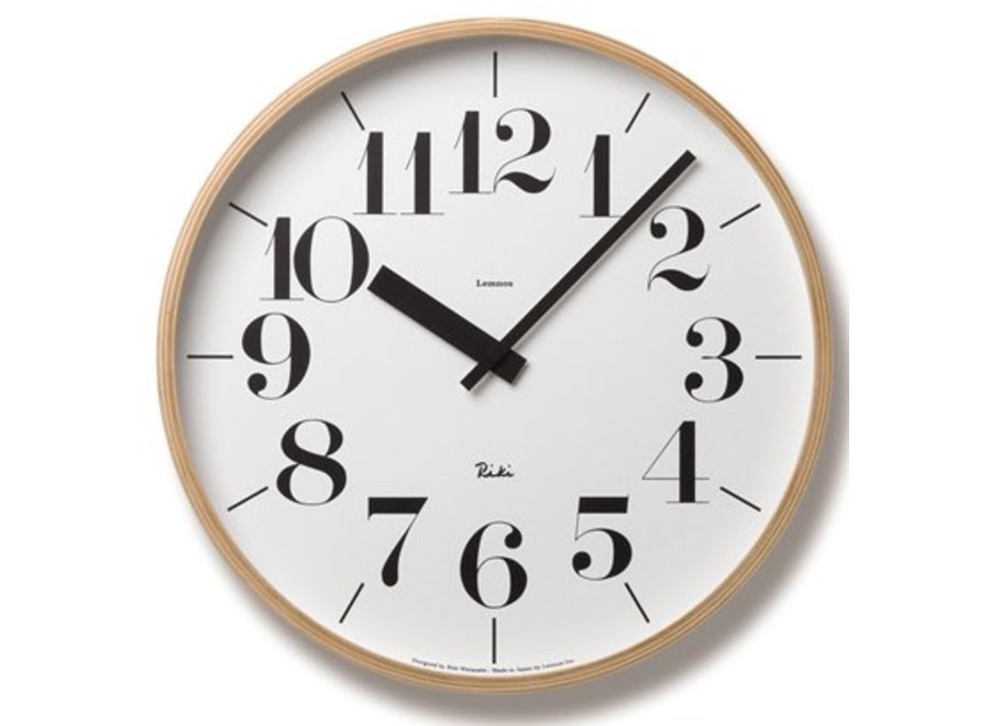 wall clock 'Riki'