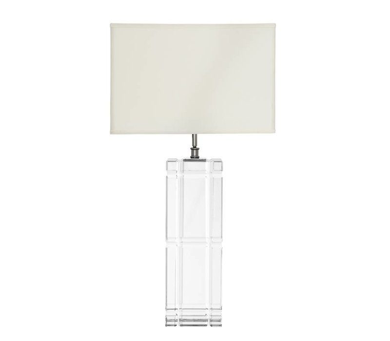crystal glass table lamps