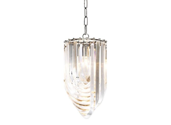 Chandelier Murano - S - Nickel