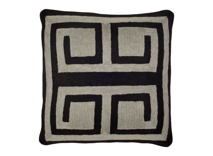 Cushion 'Bliss' Black & Grey