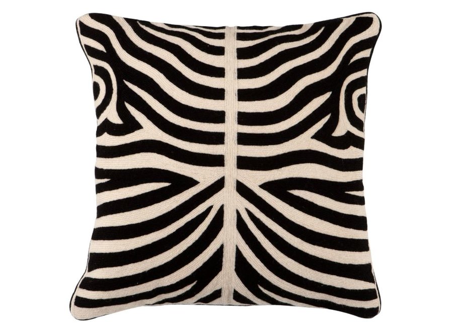 Sierkussen Zebra kleur Black