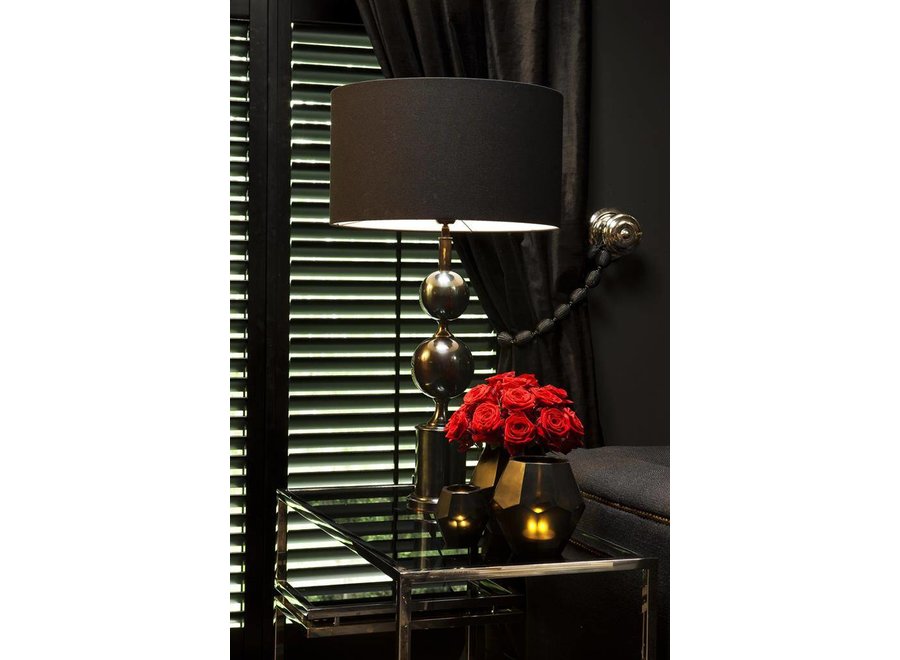 Candle holder - Okhto black 'L' set of 2