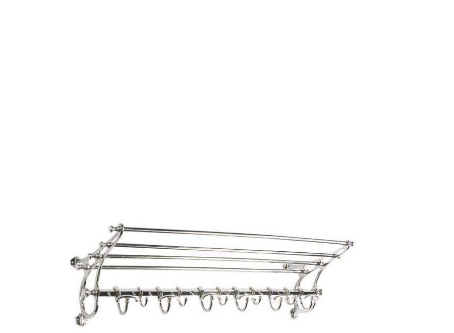 Coatrack 'Hudson' - S - Nickel