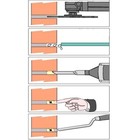 Platte nozzle t.b.v. verwerkingspomp