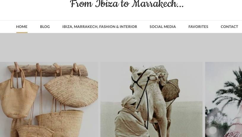 From Ibiza to Marrakech!
