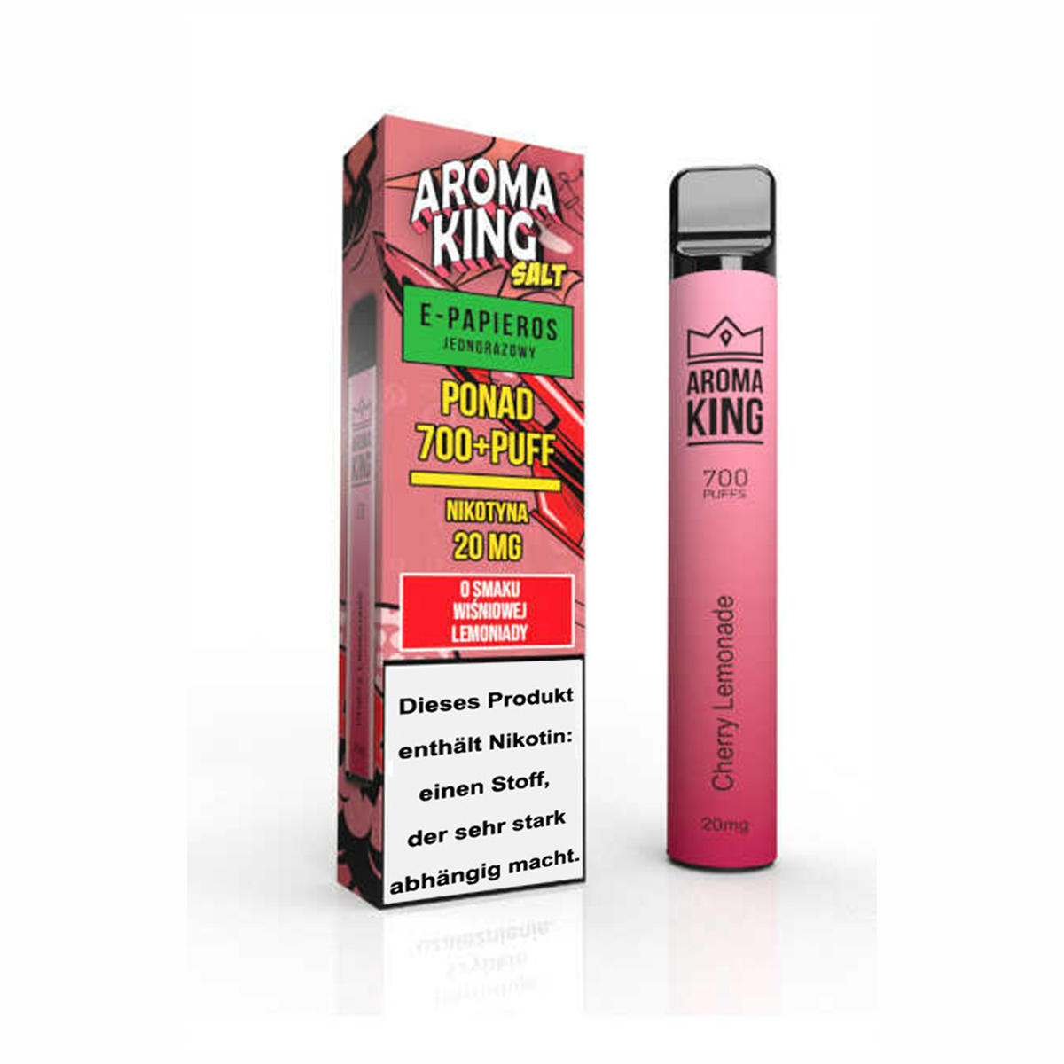 Aroma King Bar Disposable Device Cherry Lemonade MrJoy