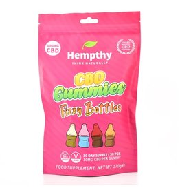 Hempthy CBD Gummies Fizzy Bottles - 30pcs