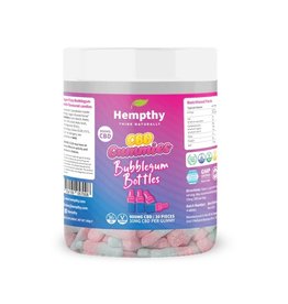 Hempthy CBD Gummies Bubblegum Bottles - 30pcs