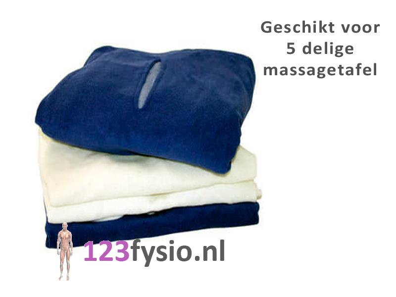 Slaapzaal Buiten echtgenoot Hoeslaken badstof 5 delige massagetafel - 123fysio.nl