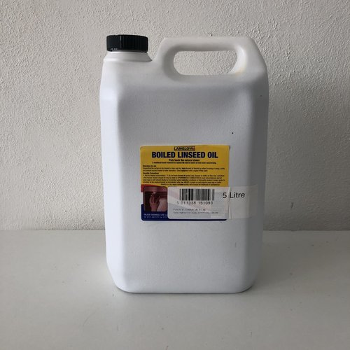 Langlow Langlow Boiled linseed oil (gekookte lijnolie) 5 liter