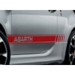 Set rode stickers Abarth