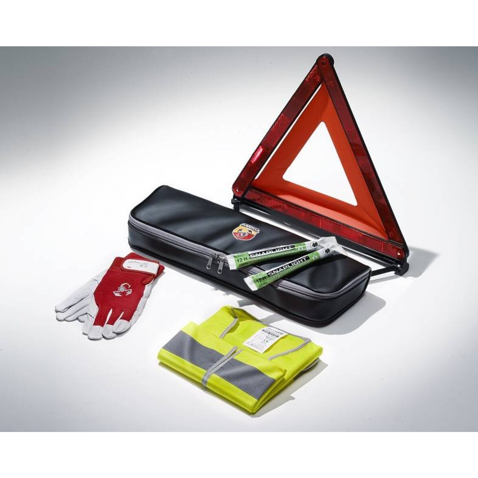 Emergency kit voor de Abarth