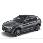 Alfa Romeo Stelvio roofrails zwart - glazen dak