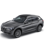 Alfa Romeo Stelvio roofrails zilver - glazen dak