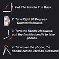 Take Fans Selfie Stick I-Phone 7/8/SE 2020/SE 2022
