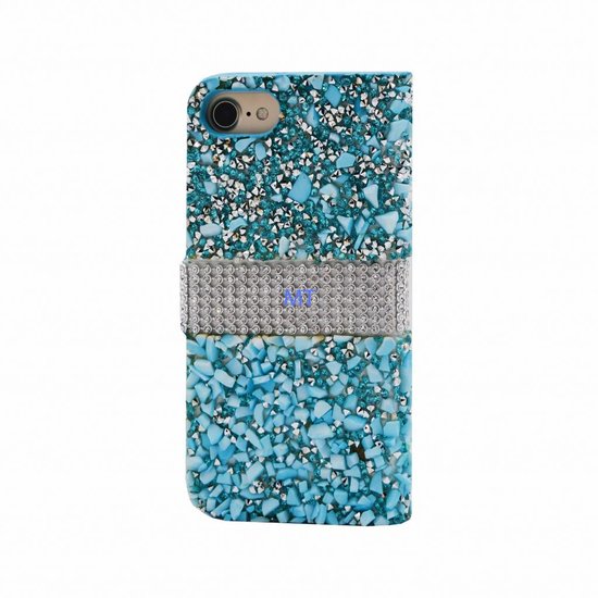 Stone Diamond Bookcase Galaxy S8