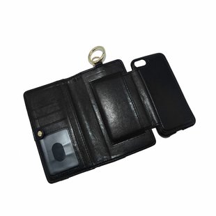 Pulsante Leather Book Case I-Phone 7 Plus 8 Plus