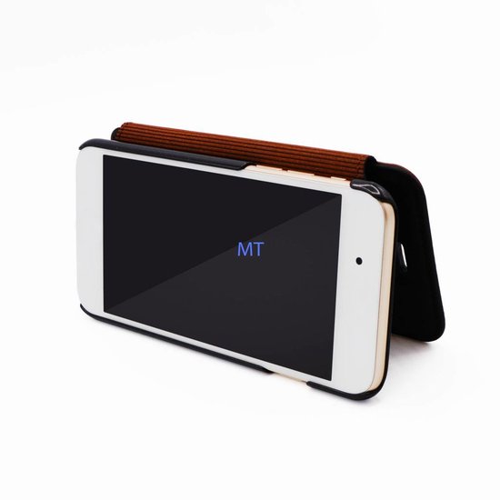 MT Natural Leather Book Case I-Phone 6 Plus