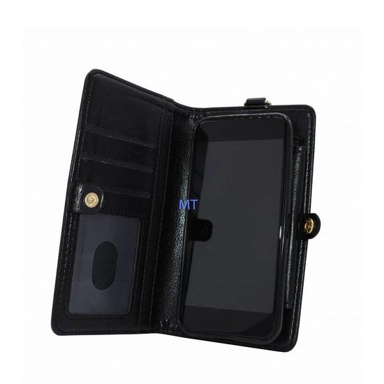 Pulsante Leather Book Case I-Phone 7 Plus 8 Plus