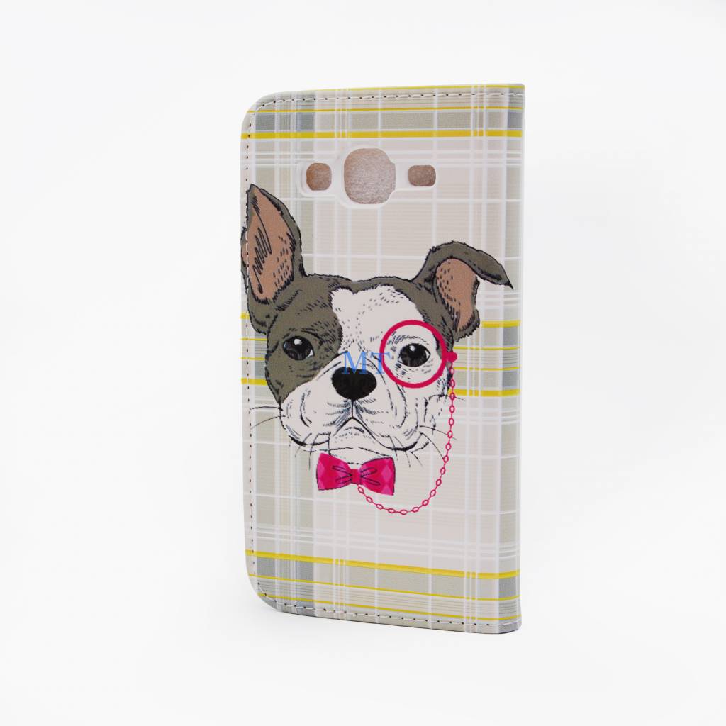 Glasses Dog Print Galaxy J7, foto 2 van 3
