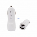 MT 2 in 1 Dual USB Car Charger Lightning