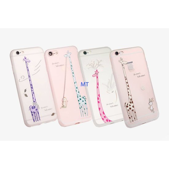 For I-Phone 6/6S Plus Xundd YOYO Girrafe Silicone case