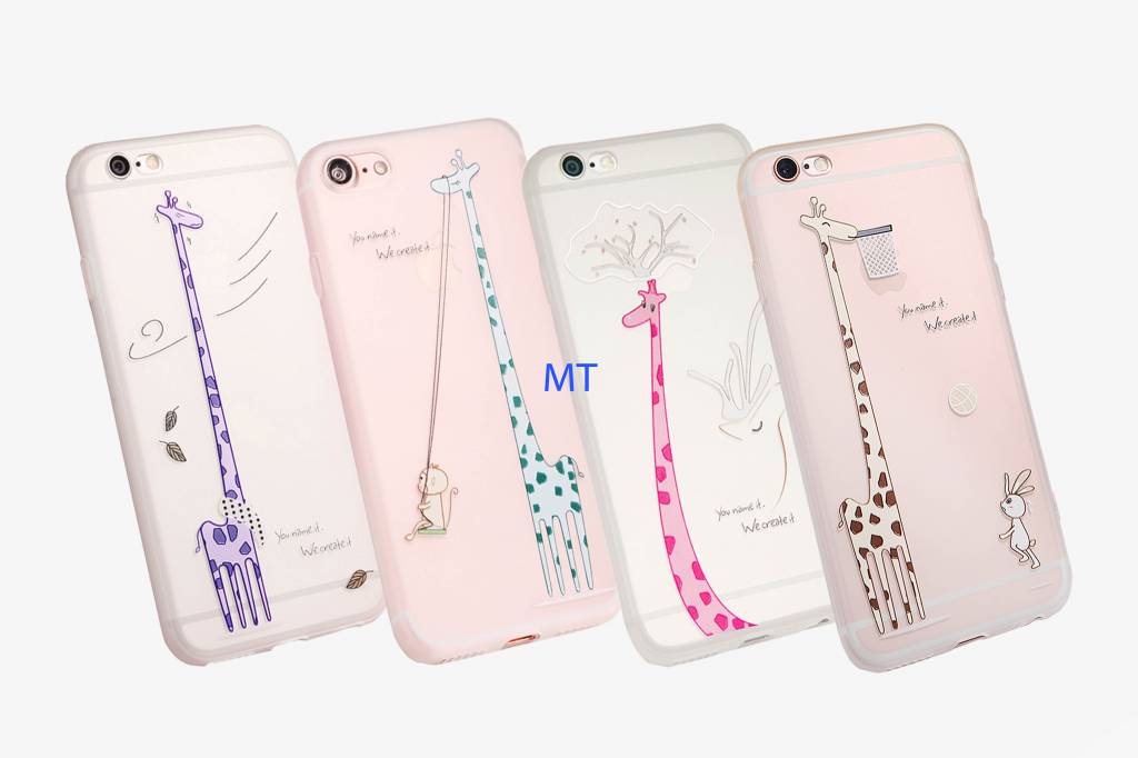 For I-Phone 6/6S Plus Xundd YOYO Girrafe Silicone case