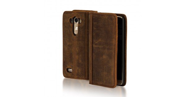 Kilif Leather Bookcase Galaxy S8 Plus