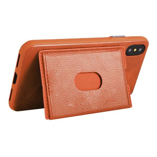 Leather Silicone Card Case For I-Phone 6S