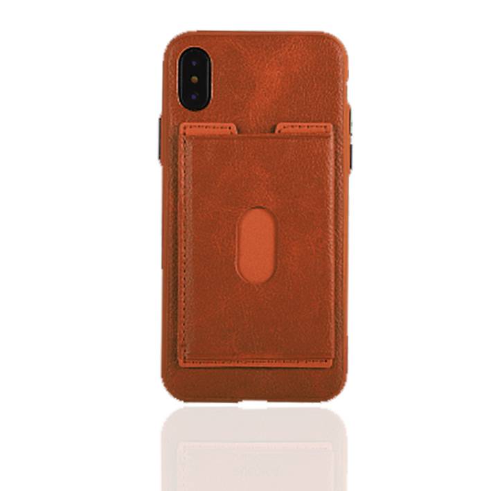 Leather Silicone Card Case For I-Phone 6S, foto 3 van 5