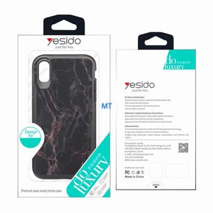 Yesido Stone Look TPU Case For I-Phone X