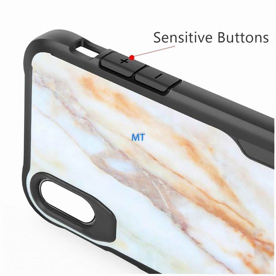 Yesido Yesido Stone Look TPU Case For I-Phone X